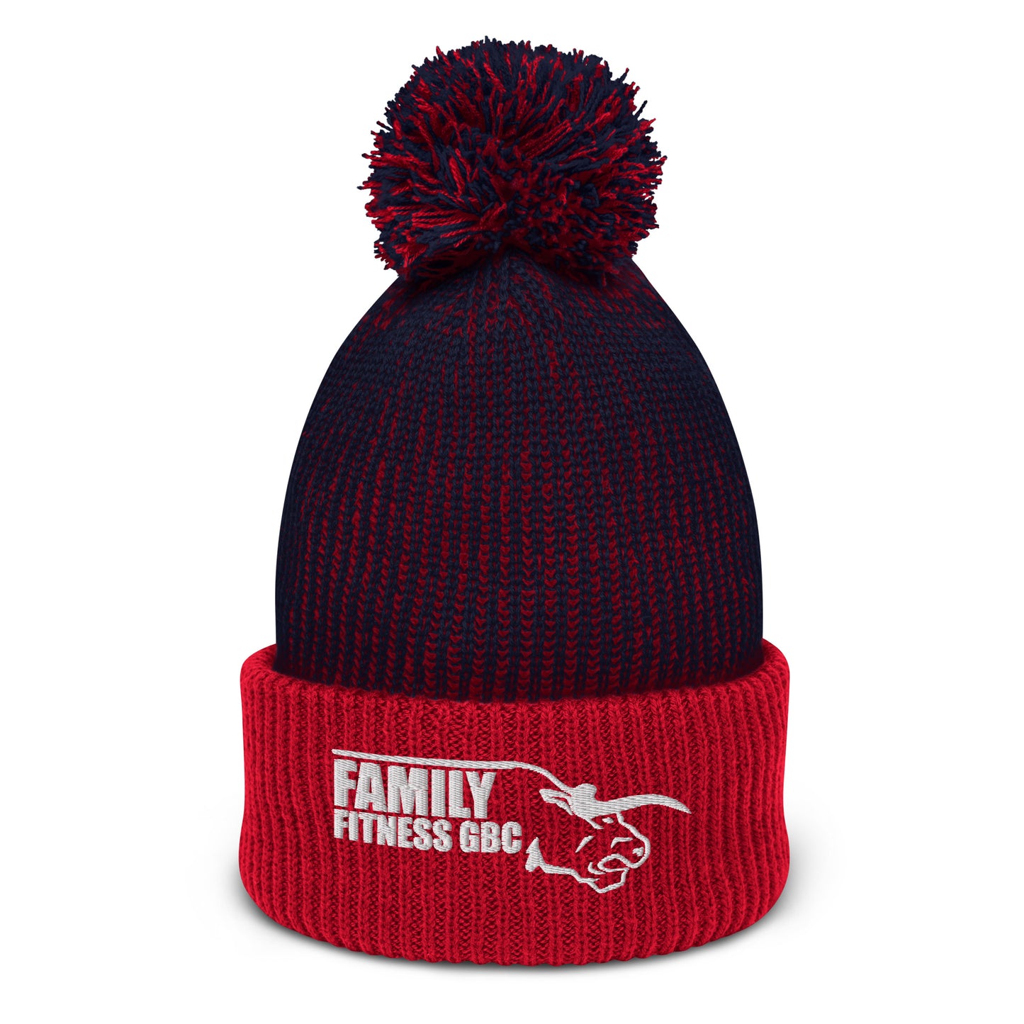 Family Fitness Pom-Pom Beanie