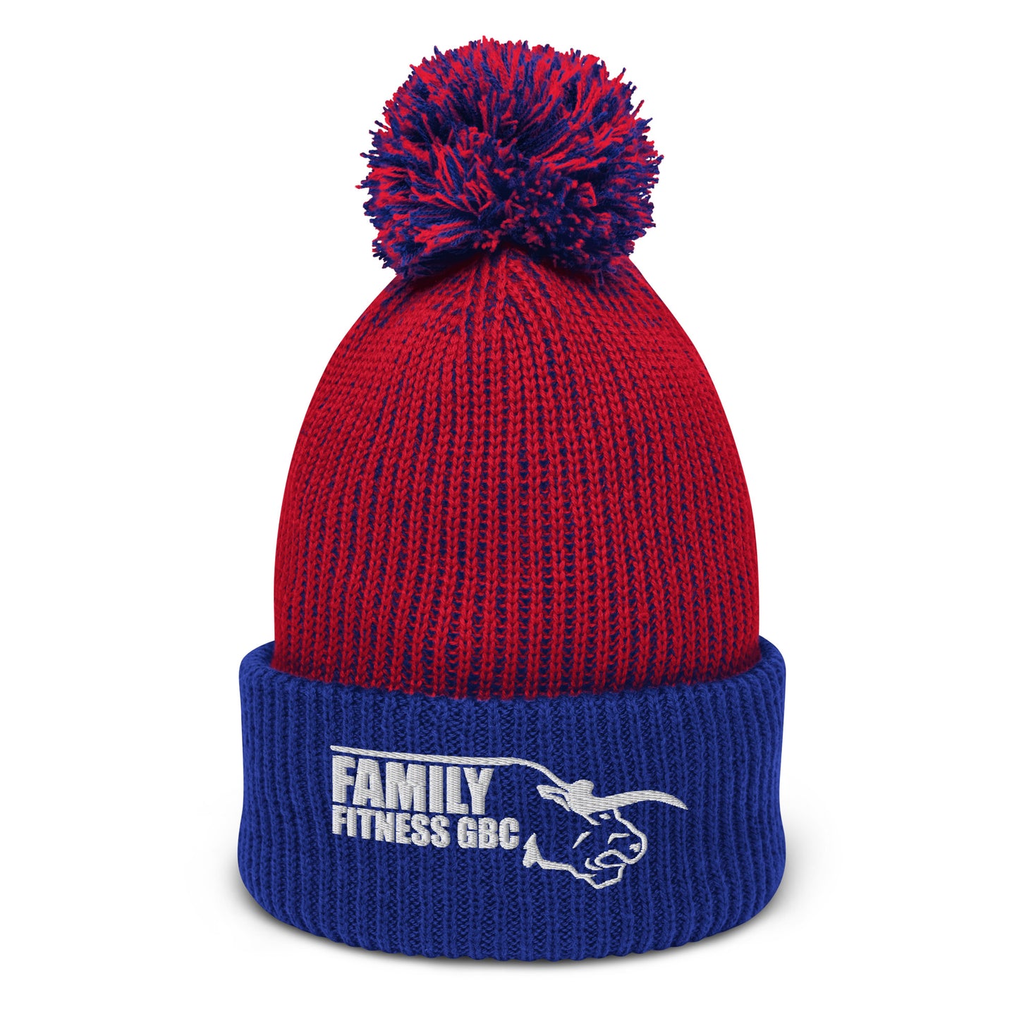 Family Fitness Pom-Pom Beanie