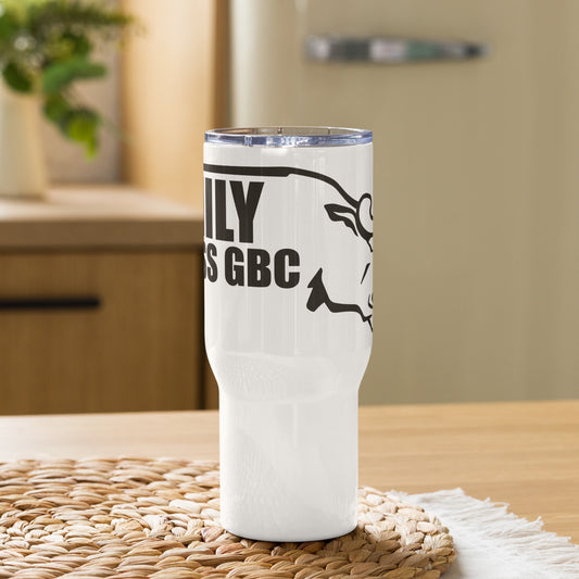 Family Fitness Travel mug with a handle