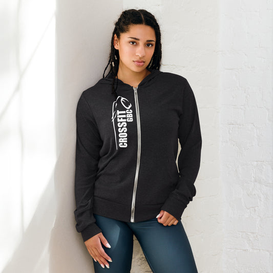 Unisex zip hoodie