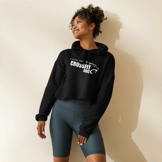 Womens CrossFitGBC Crop Hoodie