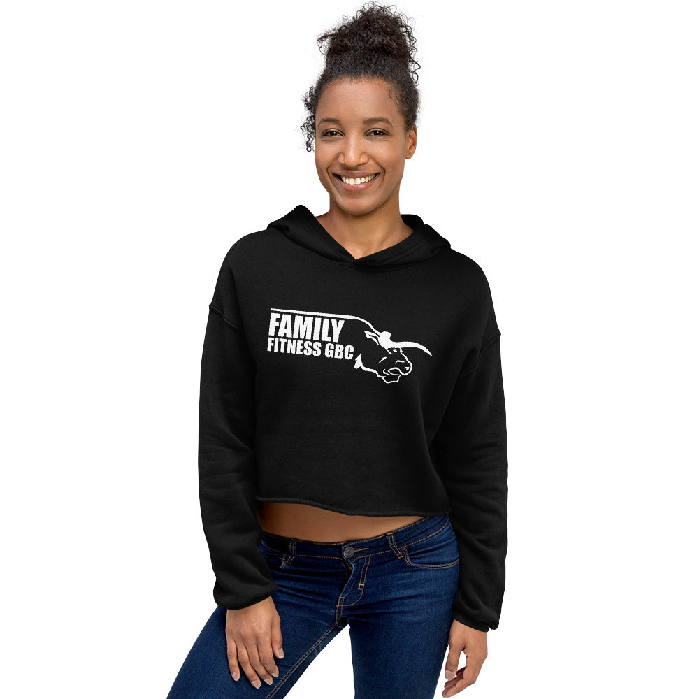 Family Fitness Crop Hoodie