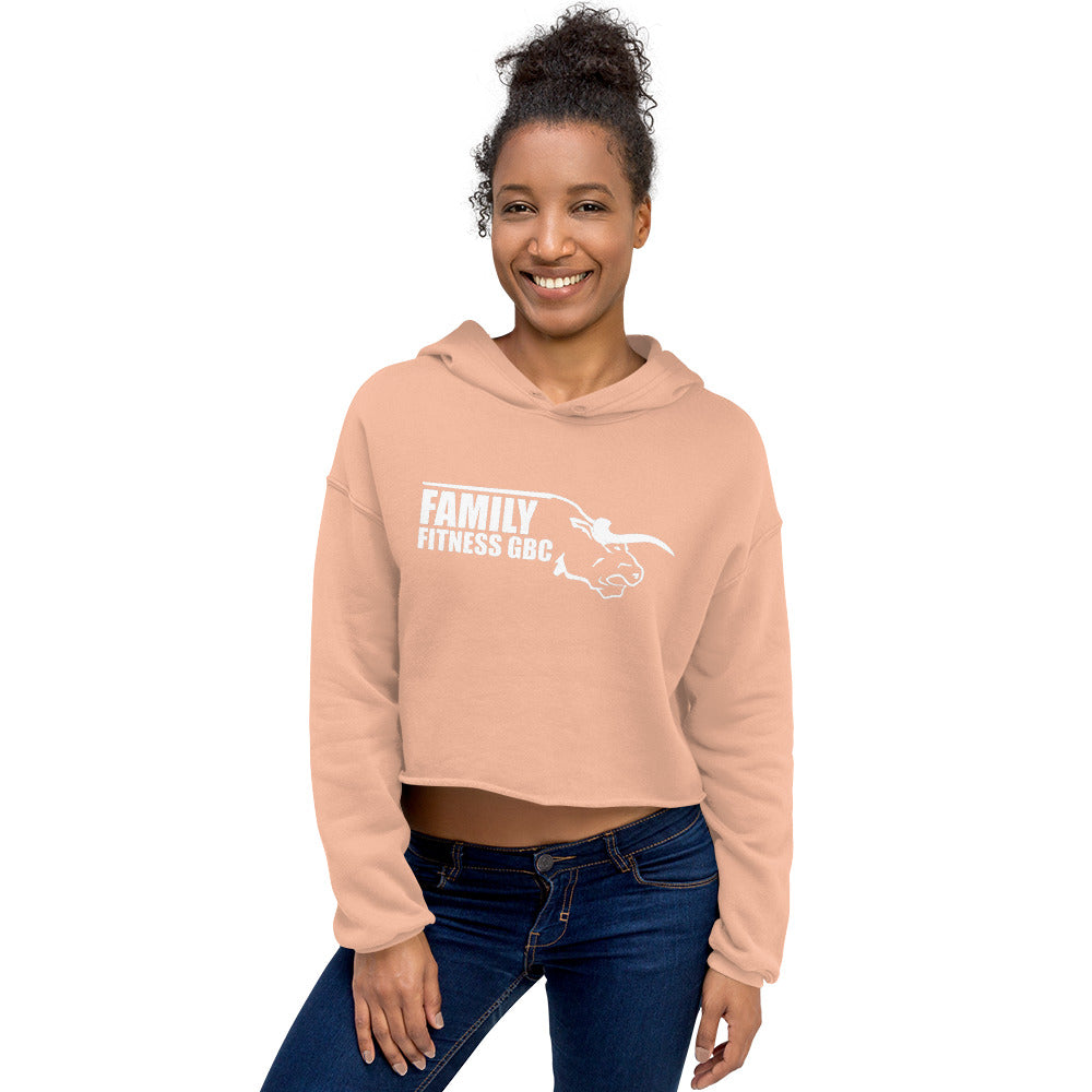 Family Fitness Crop Hoodie